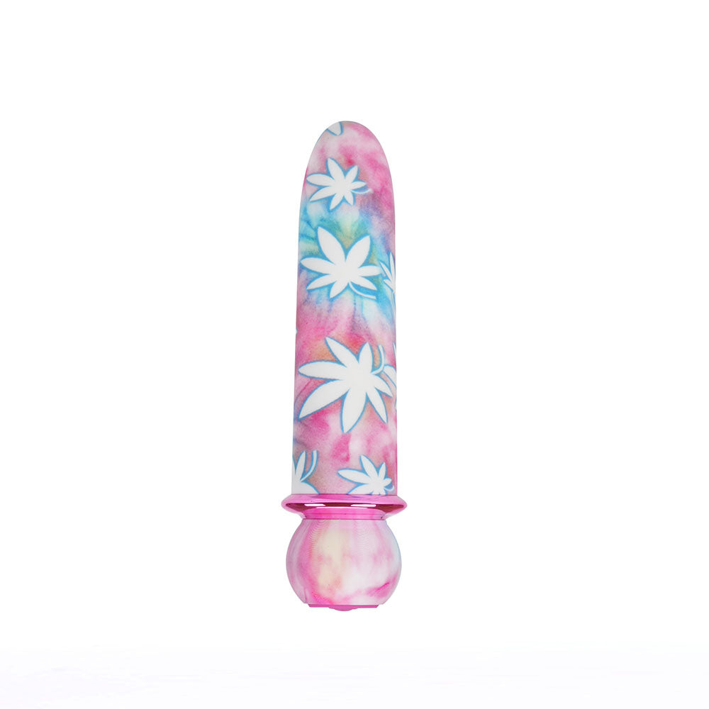 Maia JAGUAR 420 Tie Die - 420 Tie Die 10.1 cm USB Rechargeable Bullet - MA24-01-420TD