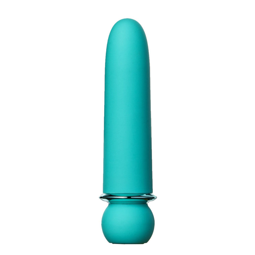 Maia JAGUAR - Blue - Blue 10.1 cm USB Rechargeable Bullet - MA24-01-BLUE