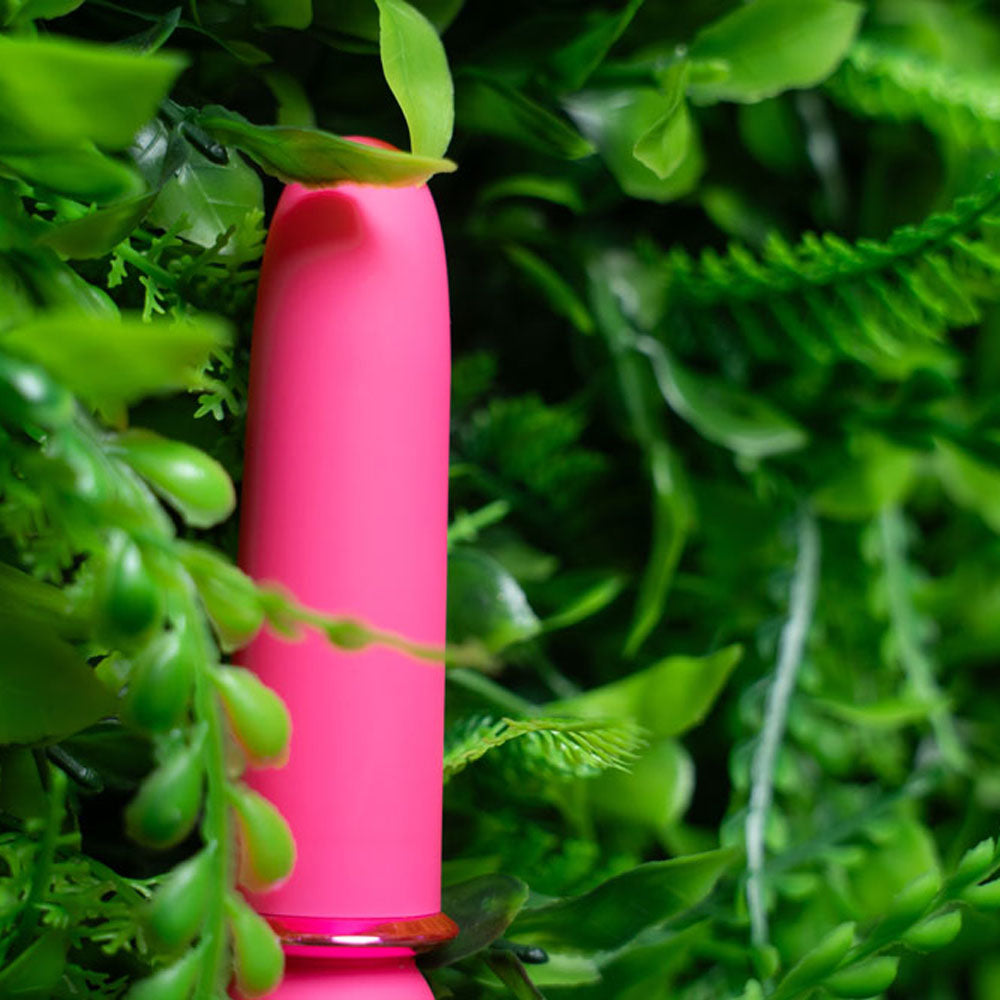 Maia JAGUAR - Pink - Pink 10.1 cm USB Rechargeable Bullet - MA24-01-PINK