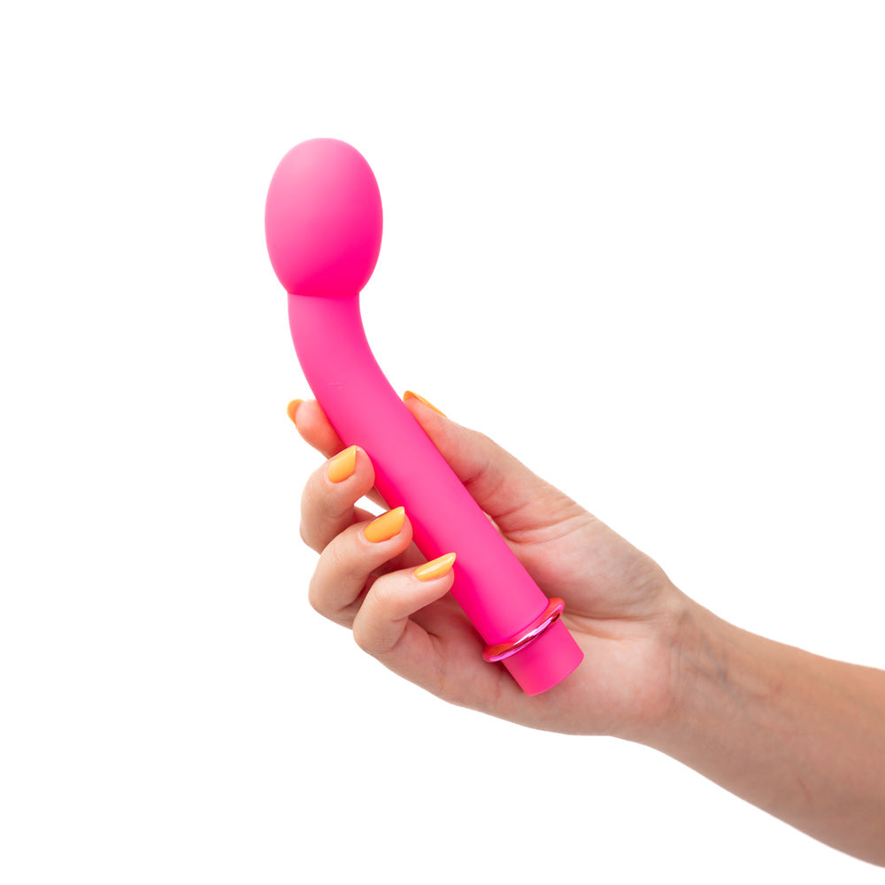 Maia KORA - Pink 17.8 cm USB Rechargeable G-Spot Vibrator - MA24-04-PINK