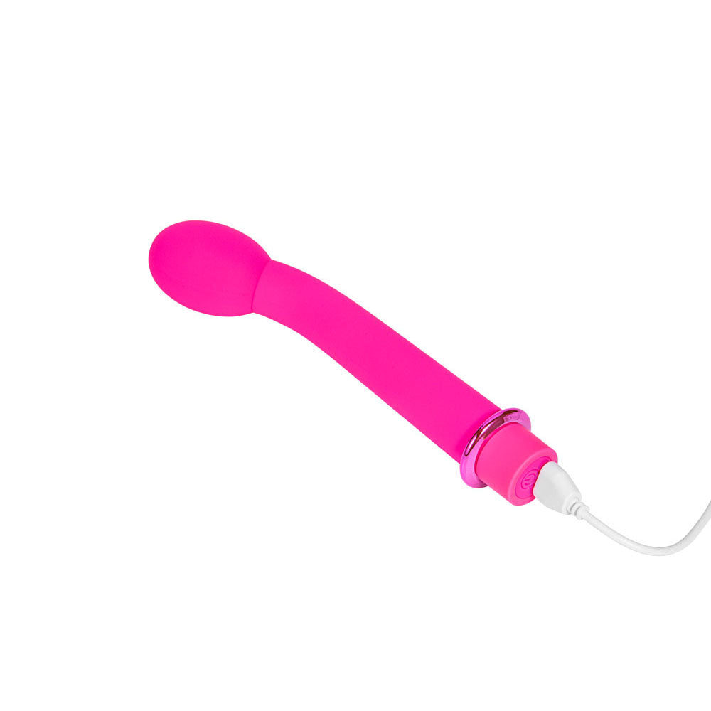 Maia KORA - Pink 17.8 cm USB Rechargeable G-Spot Vibrator - MA24-04-PINK