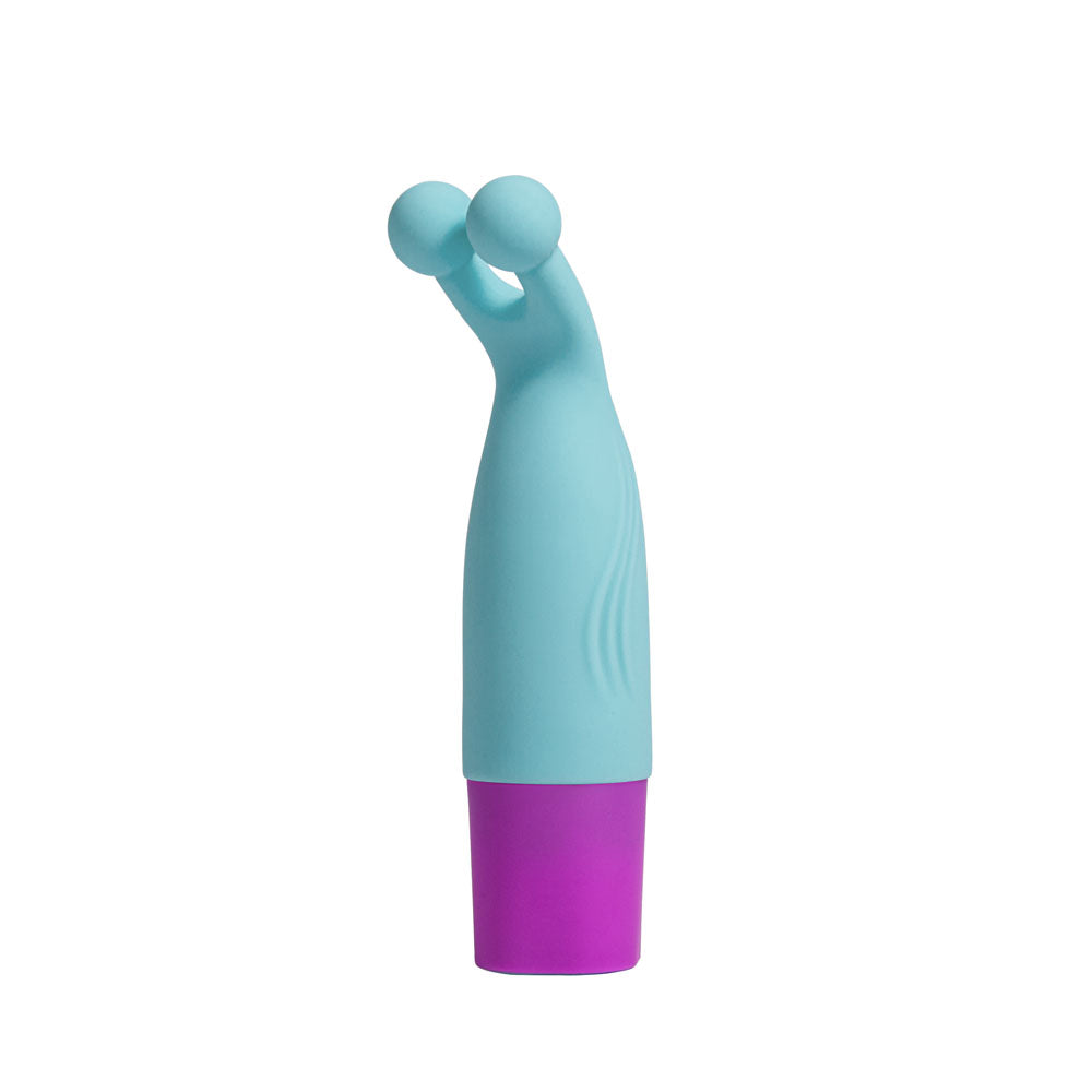 Maia MACI - Light Blue 8.9 cm USB Rechargeable Bullet - MA24-06