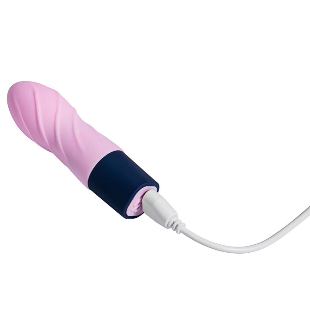 Maia POPPI - Light Pink 8.9 cm USB Rechargeable Bullet - MA24-07