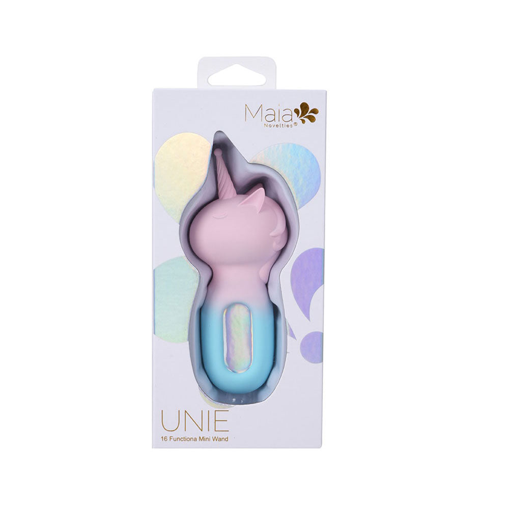 Maia UNIE - Pink/Blue USB Rechargeable Unicorn Wand - MA24-14