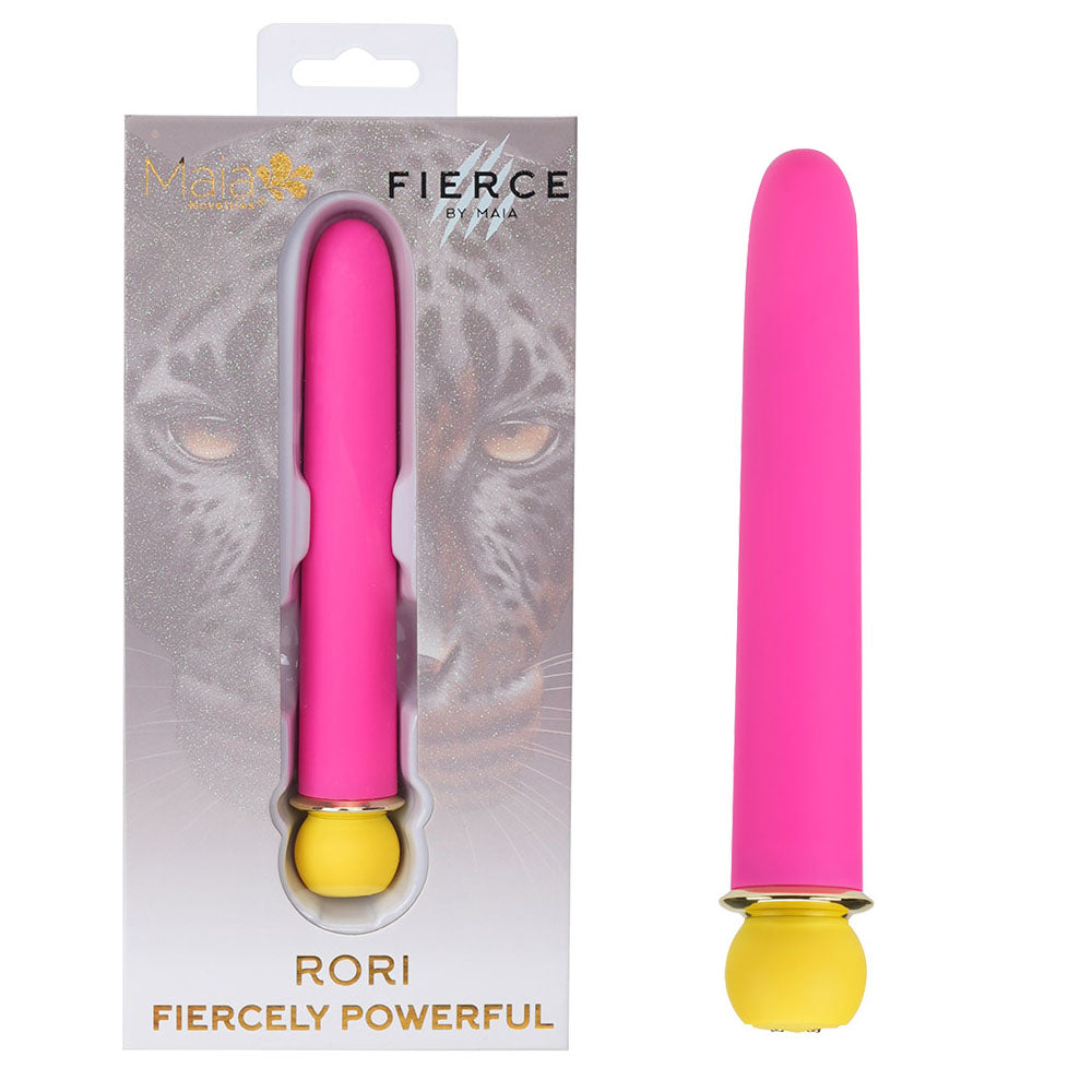 Maia RORI - Pink - Pink 15.2 cm USB Rechargeable XL Bullet - MA24-17-PINK