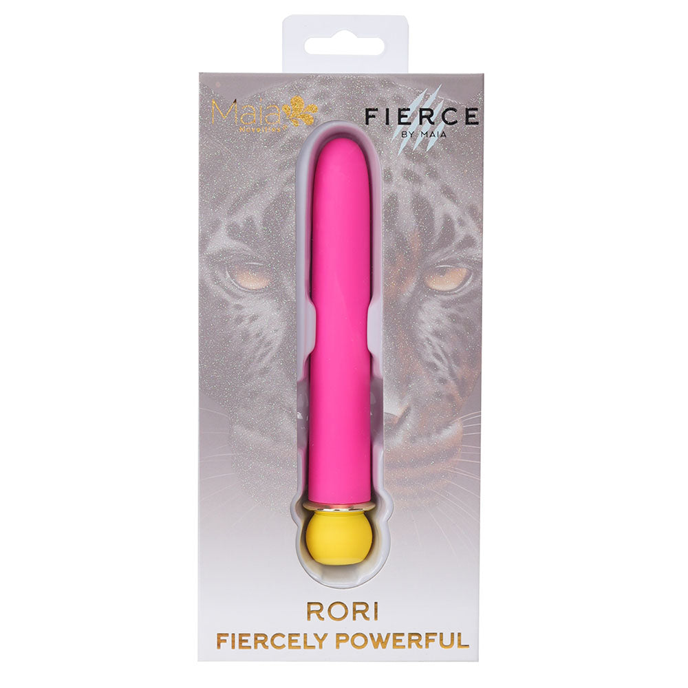 Maia RORI - Pink - Pink 15.2 cm USB Rechargeable XL Bullet - MA24-17-PINK