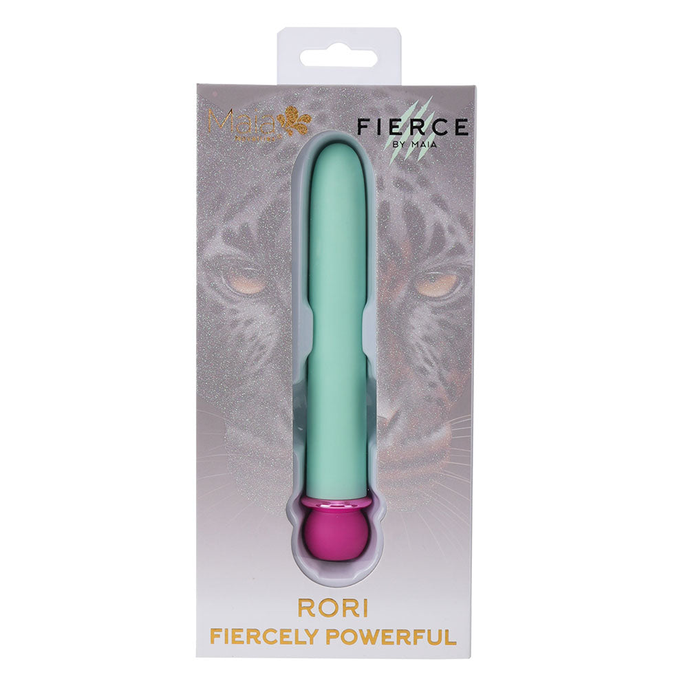 Maia RORI - Teal - Teal 15.2 cm USB Rechargeable XL Bullet - MA24-17-TEAL