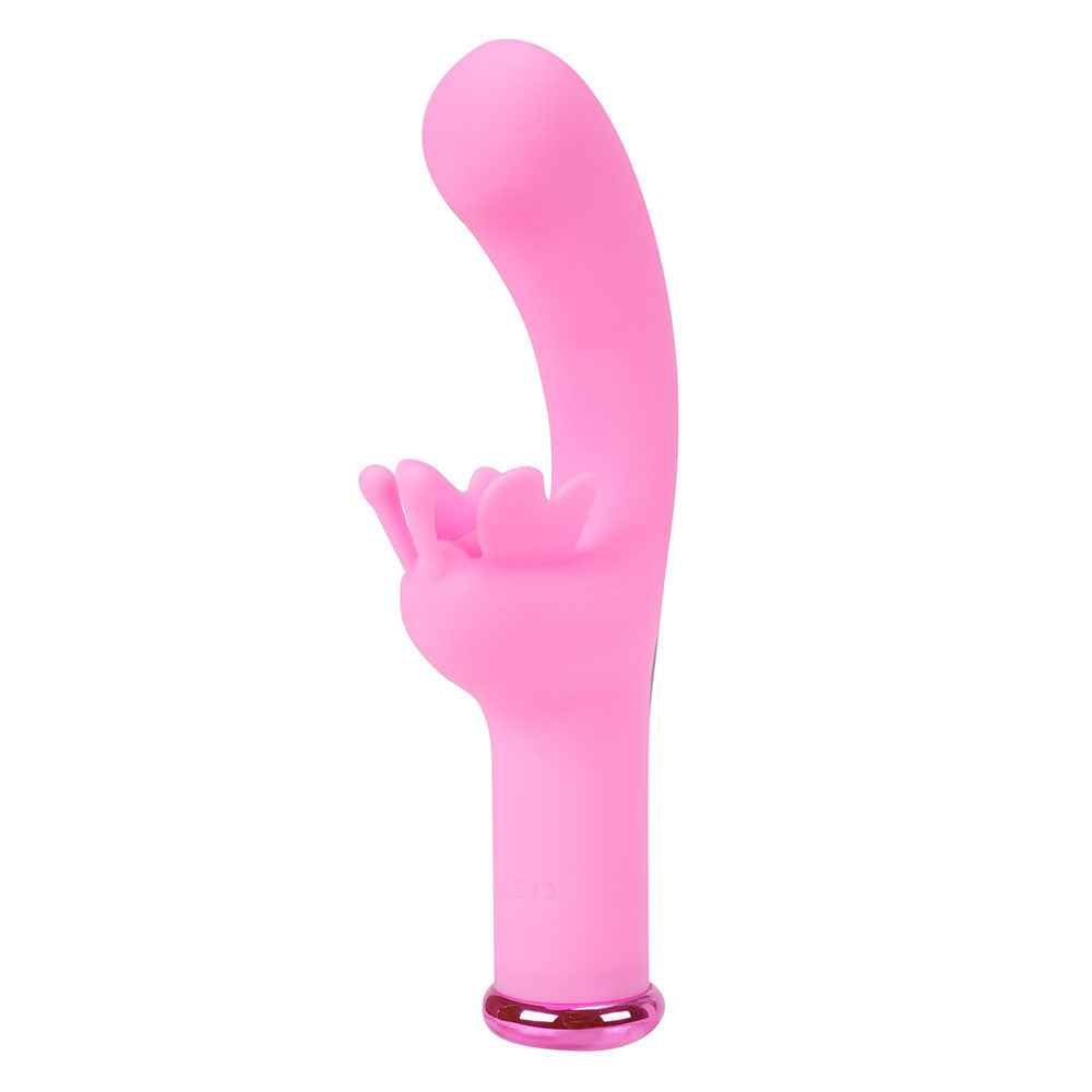 Maia MYLA - Pink - Pink 15.9 cm USB Rechargeable Butterfly Vibrator - MA24-19-PINK