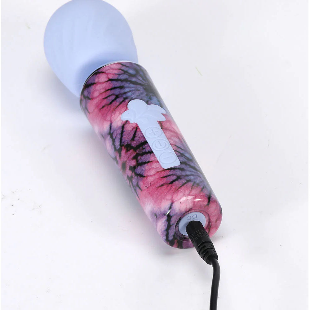 Maia JOURNEE Wand - Purple 15.9 cm USB Rechargeable Massage Wand - MA25-10-TIE-DYE