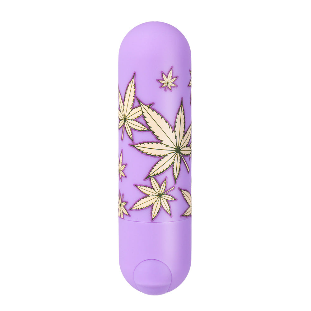 Maia Jessi 420 - Violet 7.6 cm USB Rechargeable Bullet - MA330-LF3