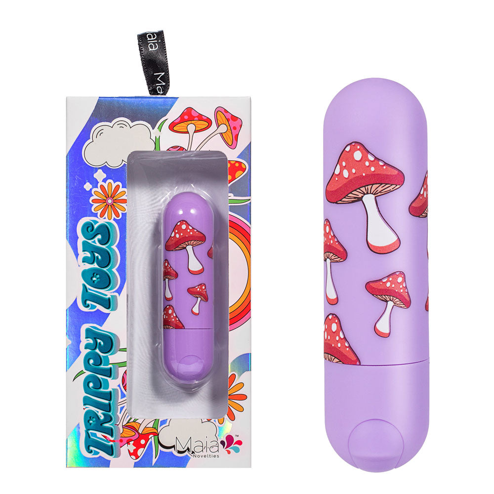 Maia JESSI Trippy - Lavender 7.6 cm USB Rechargeable Bullet - MA330-MU