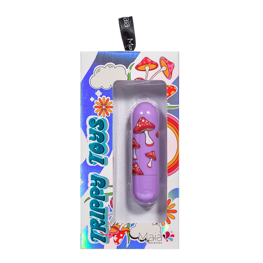 Maia JESSI Trippy - Lavender 7.6 cm USB Rechargeable Bullet - MA330-MU