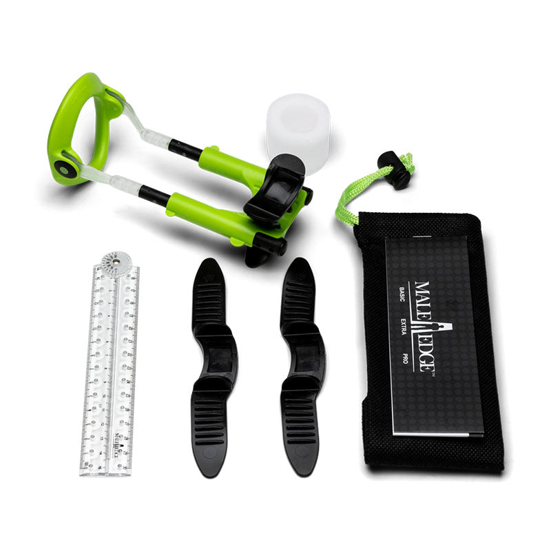 MaleEdge Extra Kit - Penis Enlarger Kit in Green Case - MEEXTRA