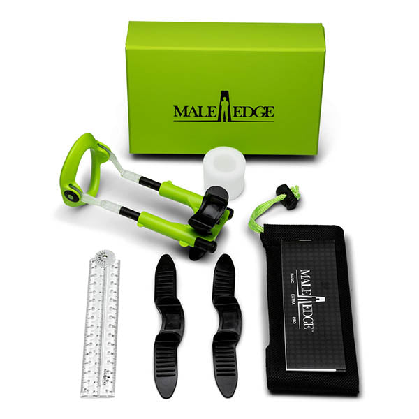 MaleEdge Extra Kit - Penis Enlarger Kit in Green Case - MEEXTRA