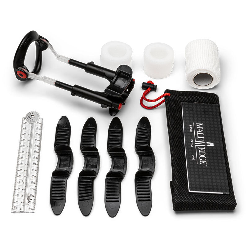 MaleEdge Pro Kit - Penis Enlarger Kit in Red Case - MEPRO
