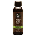 Hemp Seed Massage Lotion - Naked In The Woods (White Tea & Ginger) Scented - 59 ml Bottle - ML122