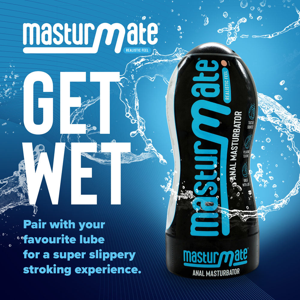 Masturmate - Butt - Cream - Flesh Anal Stroker - MMATE-BC