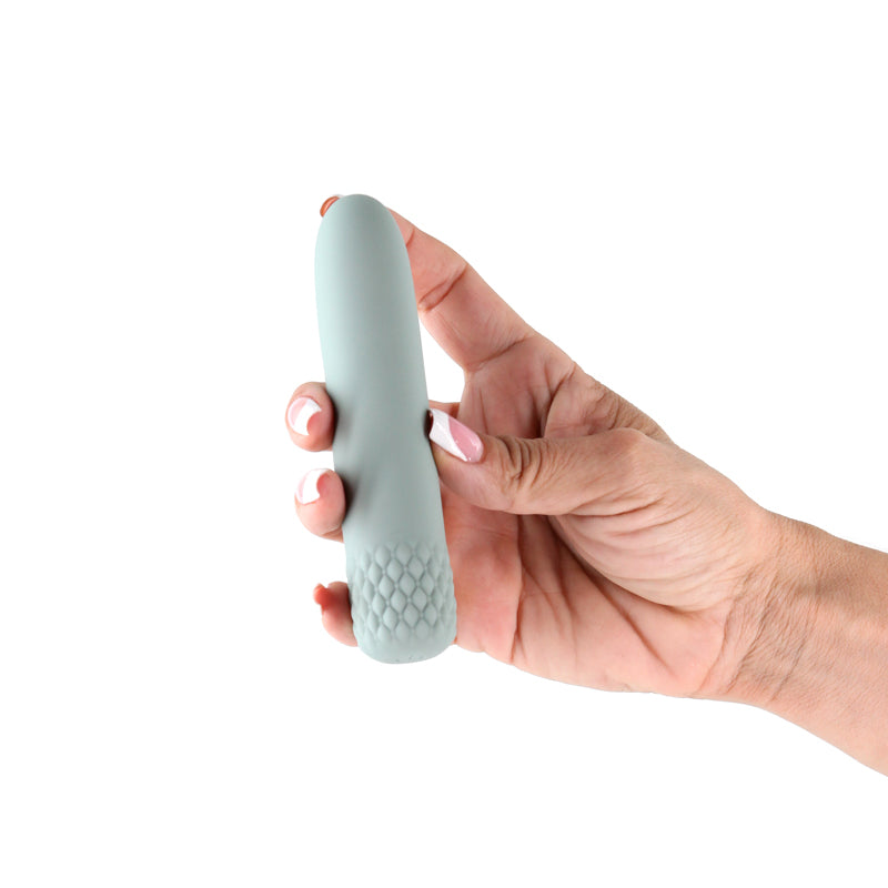 Lust-n-Dreams - Mambo - Sage - Green 12.2 cm USB Rechargeable Bullet - NSN-0245-28