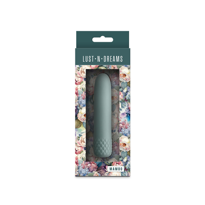 Lust-n-Dreams - Mambo - Sage - Green 12.2 cm USB Rechargeable Bullet - NSN-0245-28