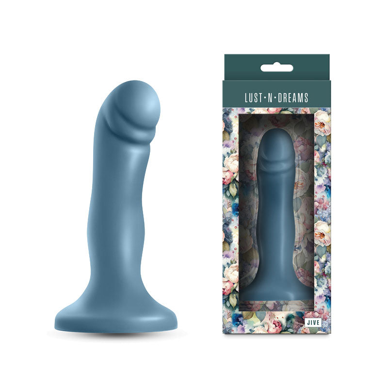 Lust-n-Dreams - Jive - Ocean - Blue 16.3 cm Dildo - NSN-0245-47