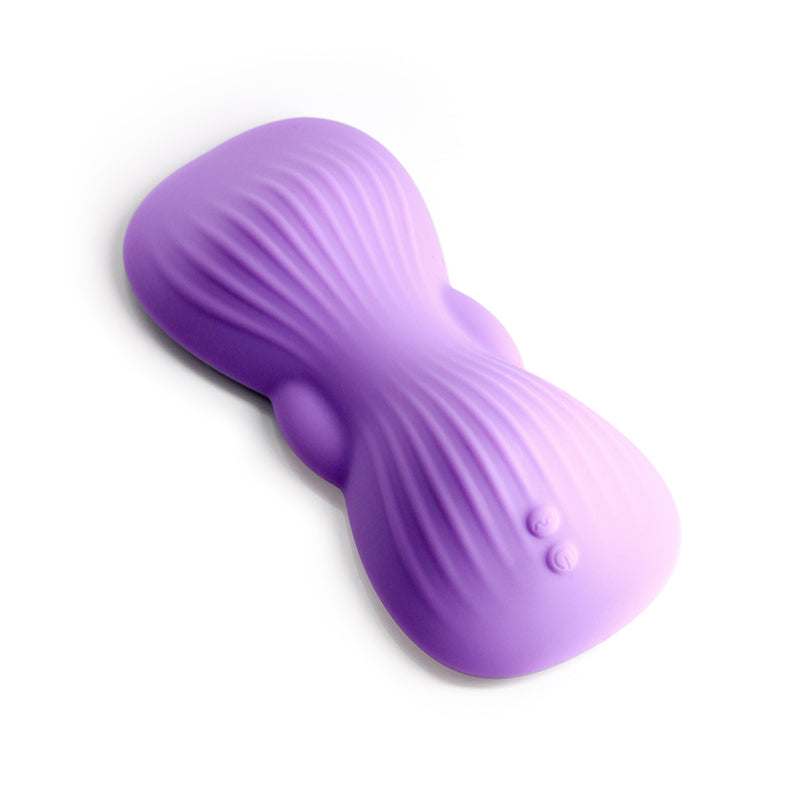 Techno - Trap - Purple - Purple USB Rechargeable Vibrating Grind Pad with App Control - NSN-0287-45