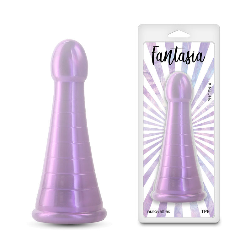 Fantasia - Phoenix - Orchid - Purple 19.2 cm XL Butt Plug - NSN-0383-25