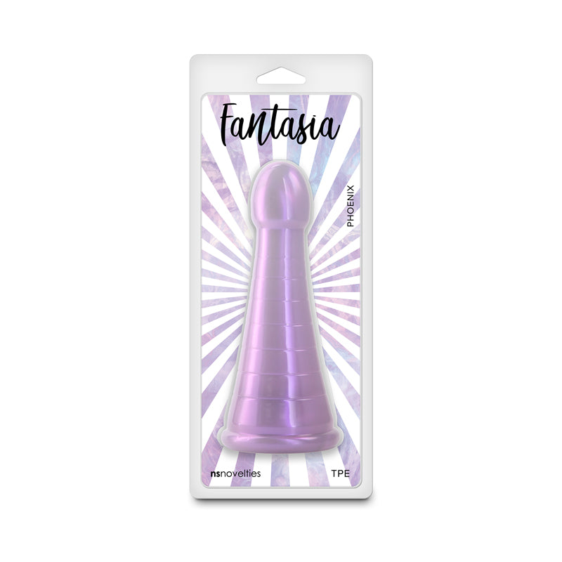 Fantasia - Phoenix - Orchid - Purple 19.2 cm XL Butt Plug - NSN-0383-25