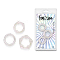 Fantasia - Intensity Rings - Pearl - Pearlescent Beaded Cock Rings - Set of 3 Sizes - NSN-0384-21