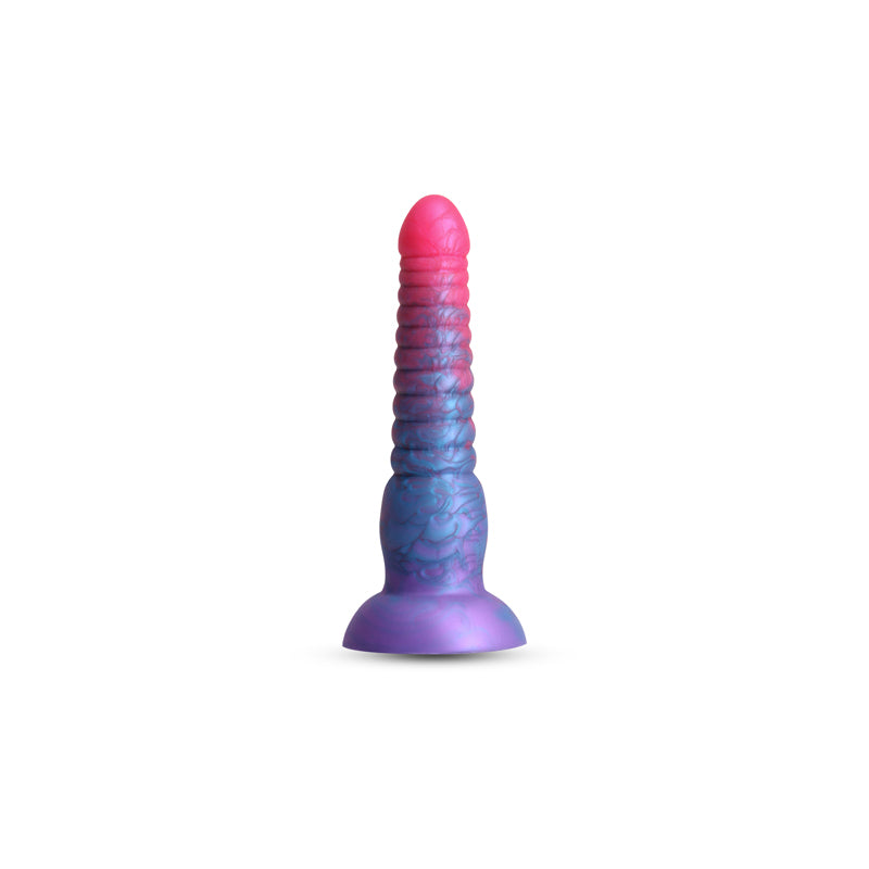 Colours Stacked - 6'' Dildo - Pink/Blue - Pink/Blue 16 cm Fantasy Dildo - NSN-0412-02