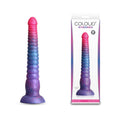 Colours Stacked - 9'' Dildo - Pink/Blue - Pink/Blue 23 cm Fantasy Dildo - NSN-0412-12