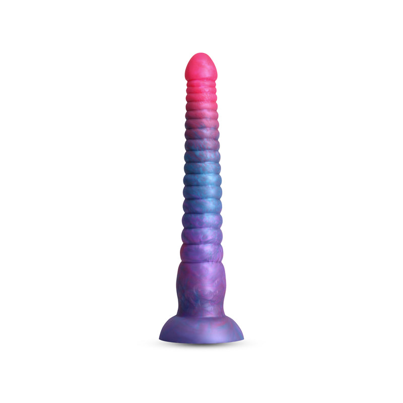 Colours Stacked - 9'' Dildo - Pink/Blue - Pink/Blue 23 cm Fantasy Dildo - NSN-0412-12