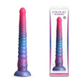 Colours Stacked - 12'' Dildo - Pink/Blue - Pink/Blue 30.6 cm Fantasy Dildo - NSN-0412-22