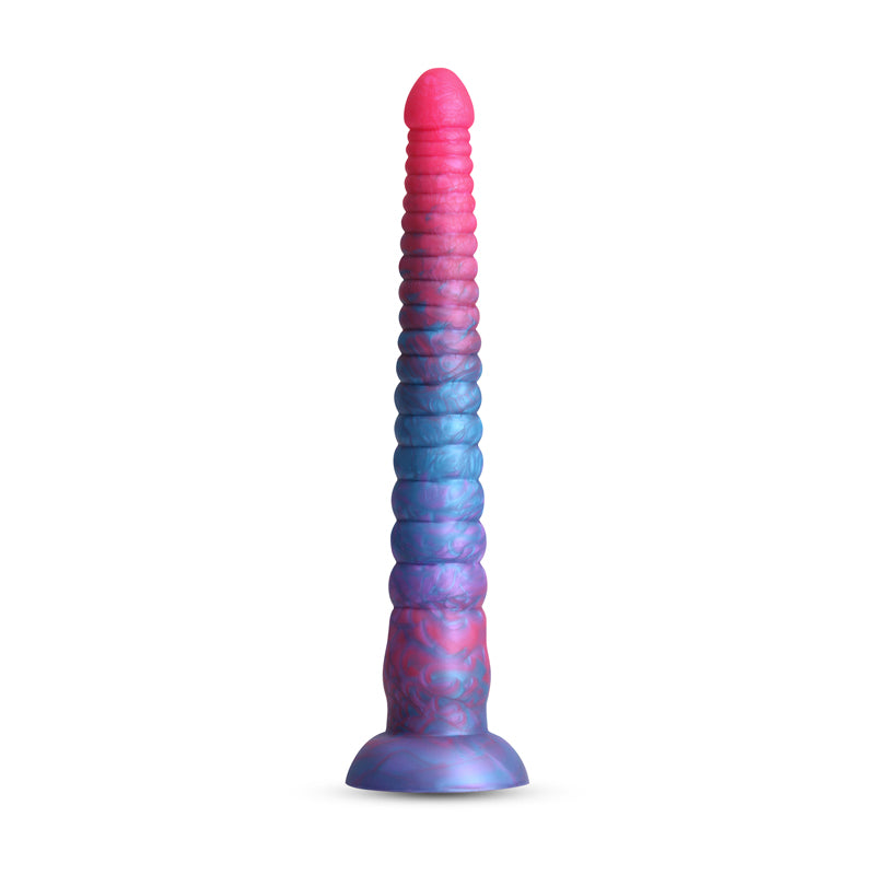 Colours Stacked - 12'' Dildo - Pink/Blue - Pink/Blue 30.6 cm Fantasy Dildo - NSN-0412-22