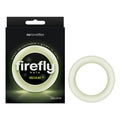 Firefly Halo - Glow In Dark Clear Medium 55 mm Cock Ring - NSN-0473-31