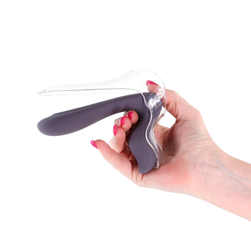 INYA GynoVibe - Grey USB Rechargeable Speculum Vibrator - NSN-0560-03