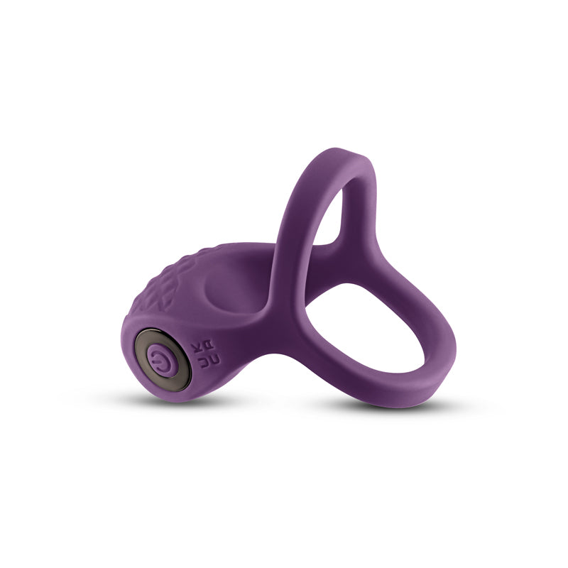 INYA Valiant - Berry - Purple USB Rechargeable Vibrating Cock Ring - NSN-0561-16