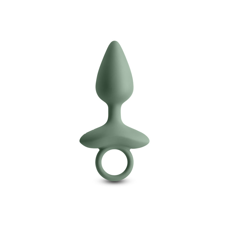 Renegade Orion - Sage - Green 13 cm USB Rechargeable Vibrating Butt Plug - NSN-1132-58