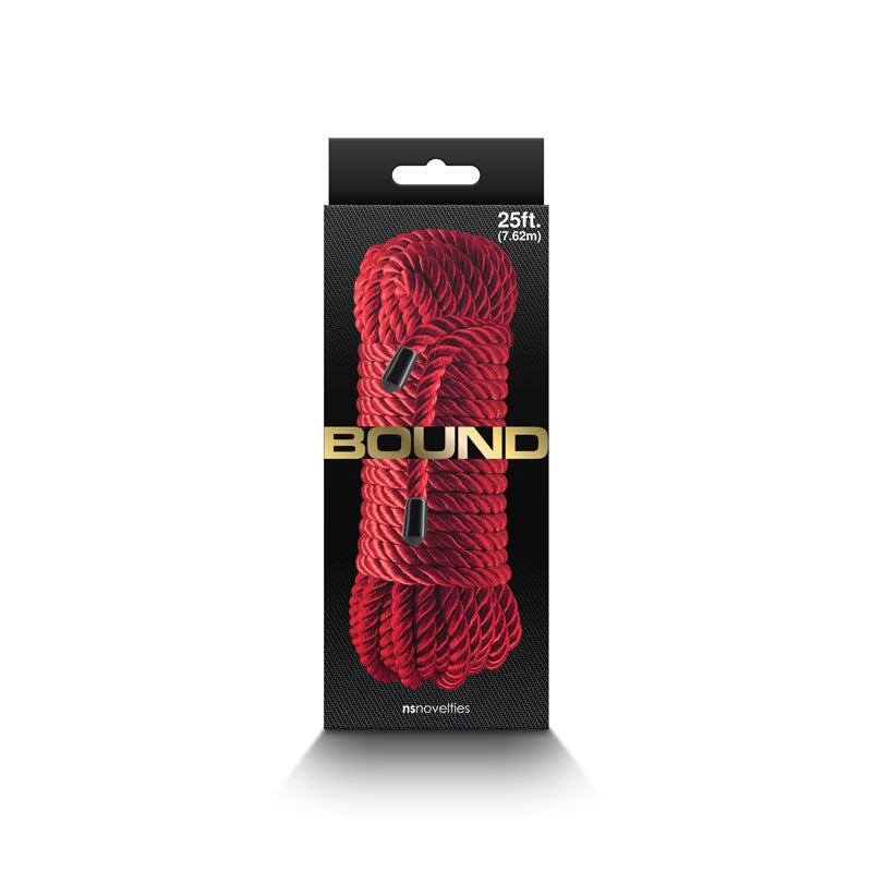 Bound Rope - Red - Red Bondage Rope - 7.6 metre length - NSN-1300-06