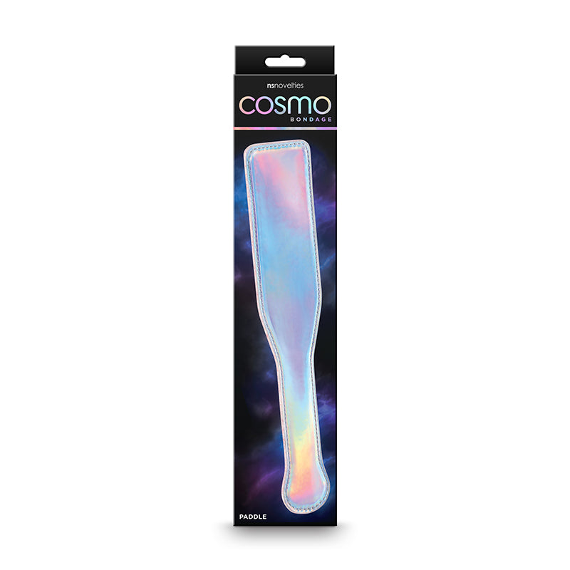 Cosmo Bondage Paddle - Rainbow - Metallic Rainbow Paddle - NSN-1313-08