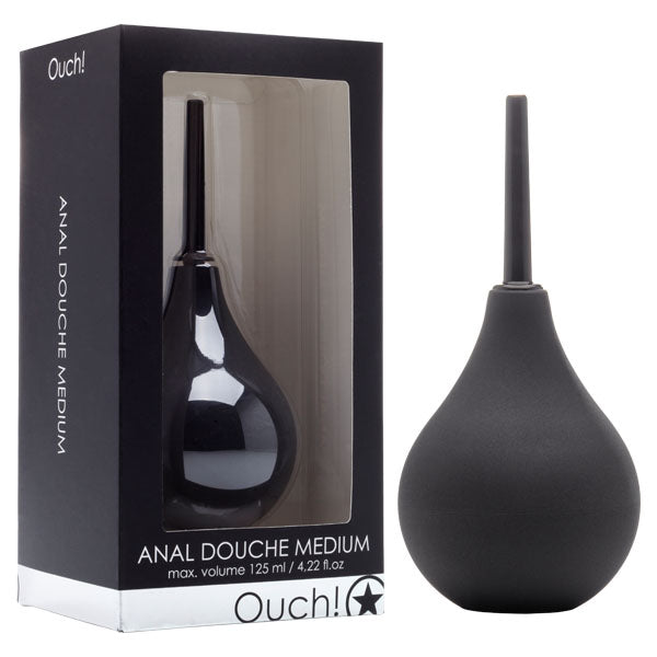 Ouch Anal Douche - Medium - Black Douche - 125 ml - OU111BLK