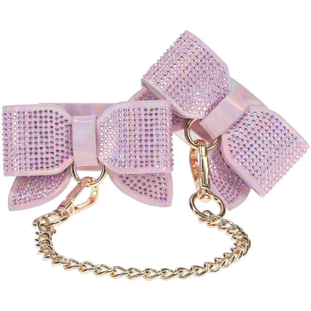 OUCH! Paris Collection - Handcuffs - Pink Restraints - OU981PNK