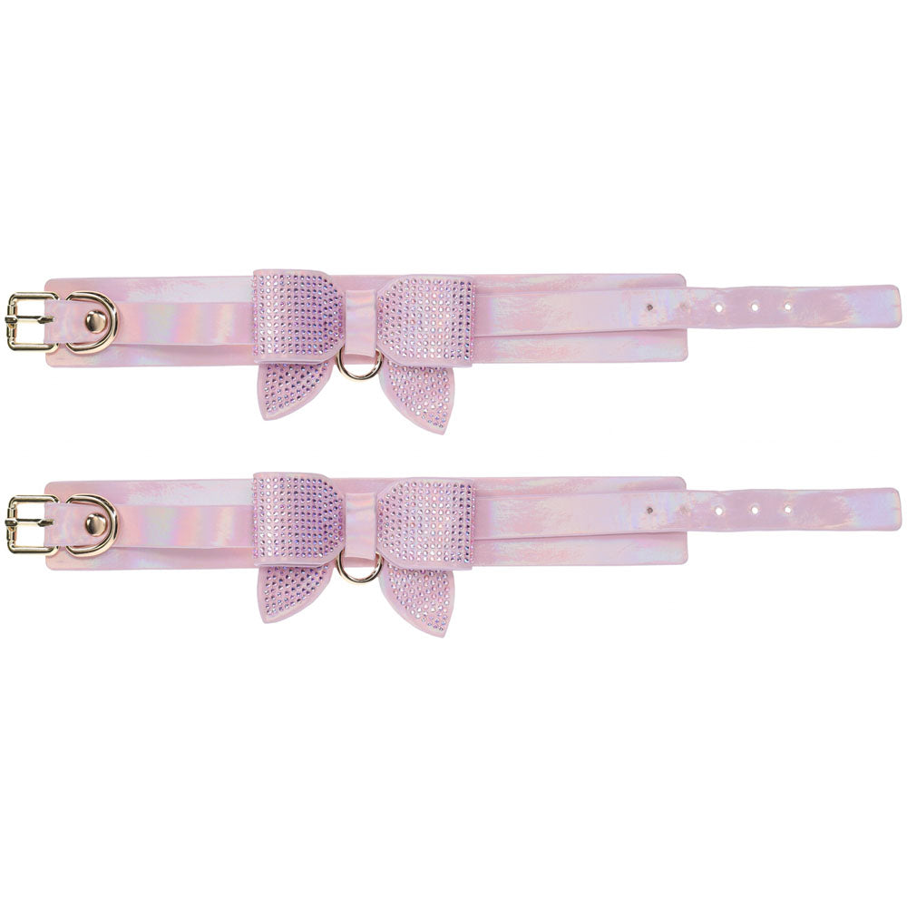 OUCH! Paris Collection - Handcuffs - Pink Restraints - OU981PNK