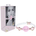 OUCH! Paris Collection - Silicone Ball Gag - Pink Breatheable Mouth Restraint - OU986PNK