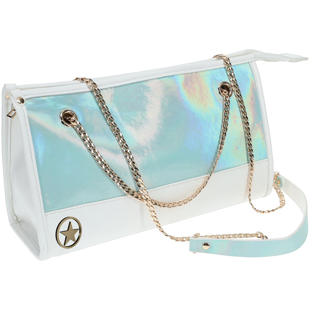 OUCH! Paris Collection - Kit with Bag - Baby Blue Bondage Set with Bag - 8 Piece Kit - OU988BLU