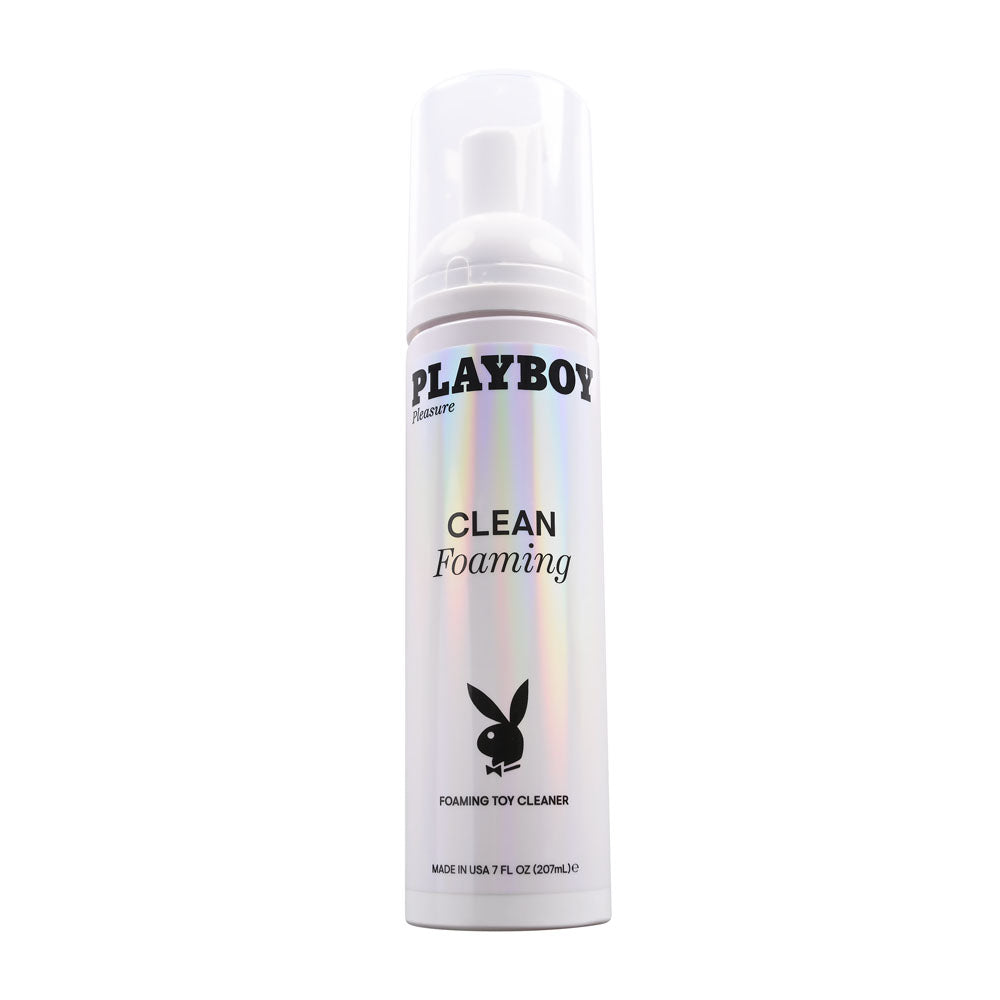 Playboy Pleasure CLEAN FOAMING - Foaming Toy Cleaner - 207 ml Bottle - PB-LQ-2062-2