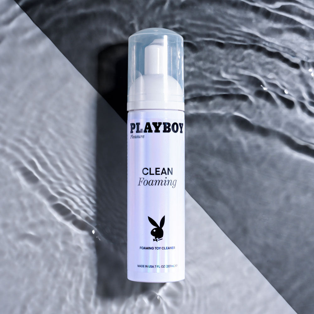 Playboy Pleasure CLEAN FOAMING - Foaming Toy Cleaner - 207 ml Bottle - PB-LQ-2062-2