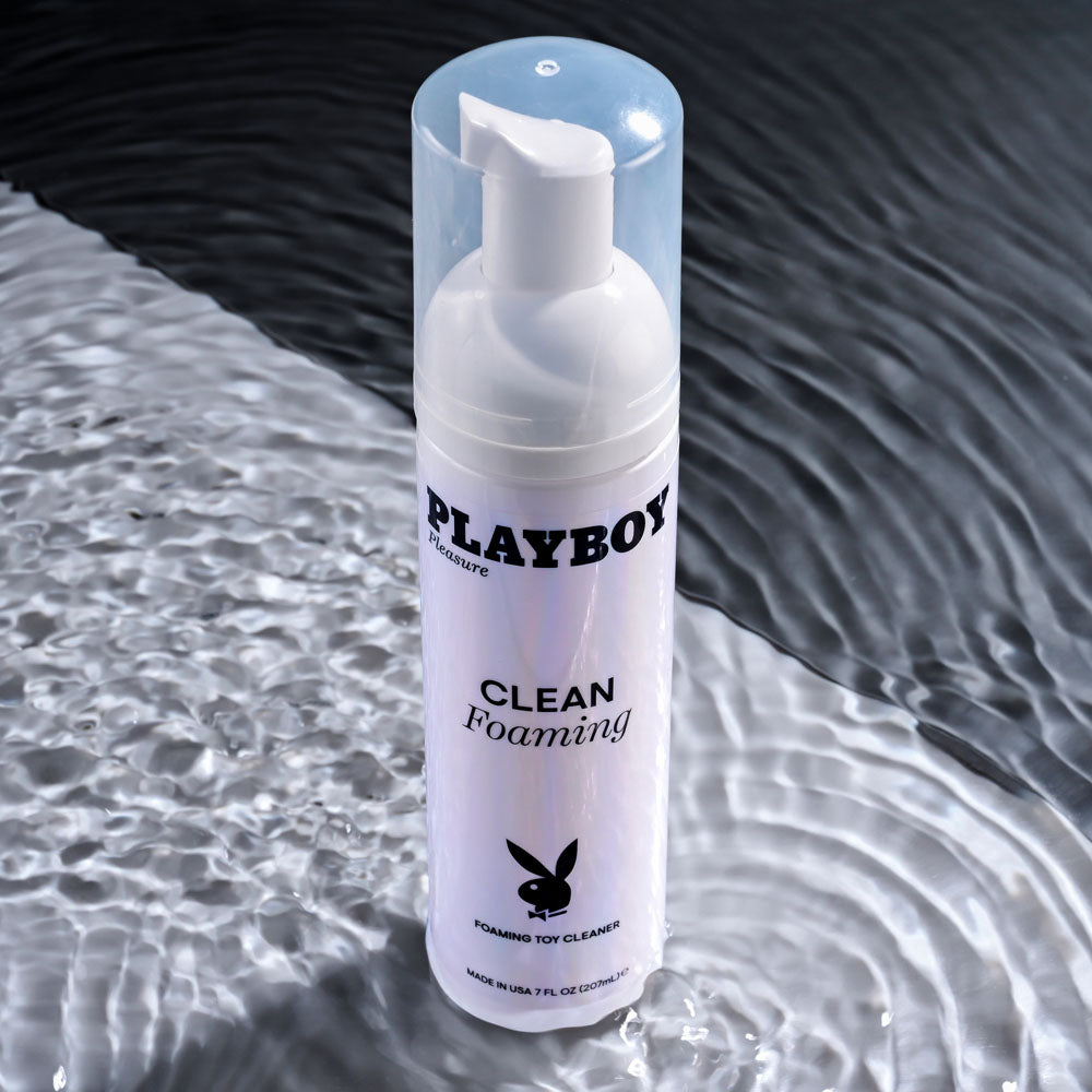 Playboy Pleasure CLEAN FOAMING - Foaming Toy Cleaner - 207 ml Bottle - PB-LQ-2062-2