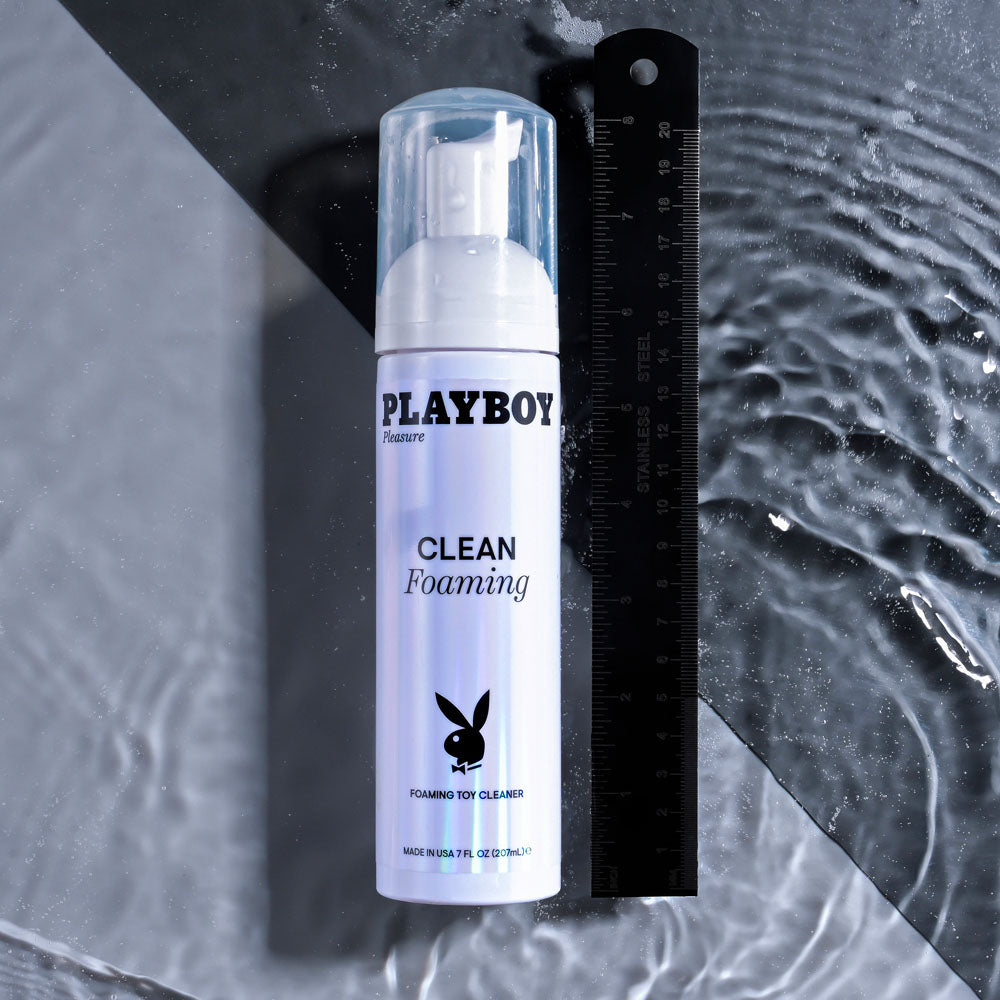 Playboy Pleasure CLEAN FOAMING - Foaming Toy Cleaner - 207 ml Bottle - PB-LQ-2062-2