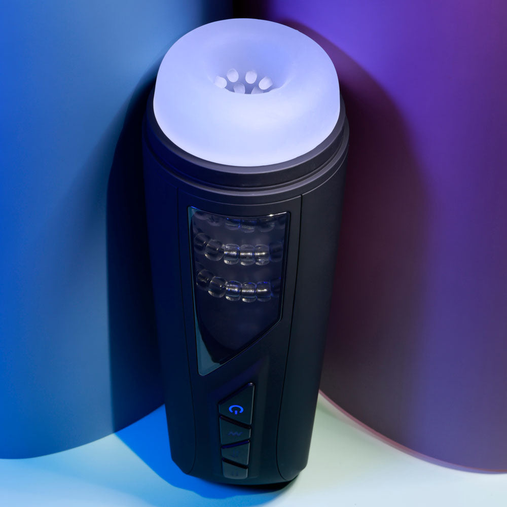 Playboy Pleasure PURSUIT OF PLEASURE - USB Rechargeable Vibrating Stroker - PB-RS-2437-2