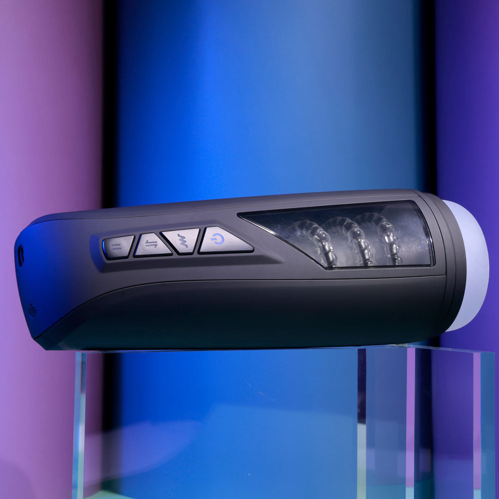 Playboy Pleasure PURSUIT OF PLEASURE - USB Rechargeable Vibrating Stroker - PB-RS-2437-2